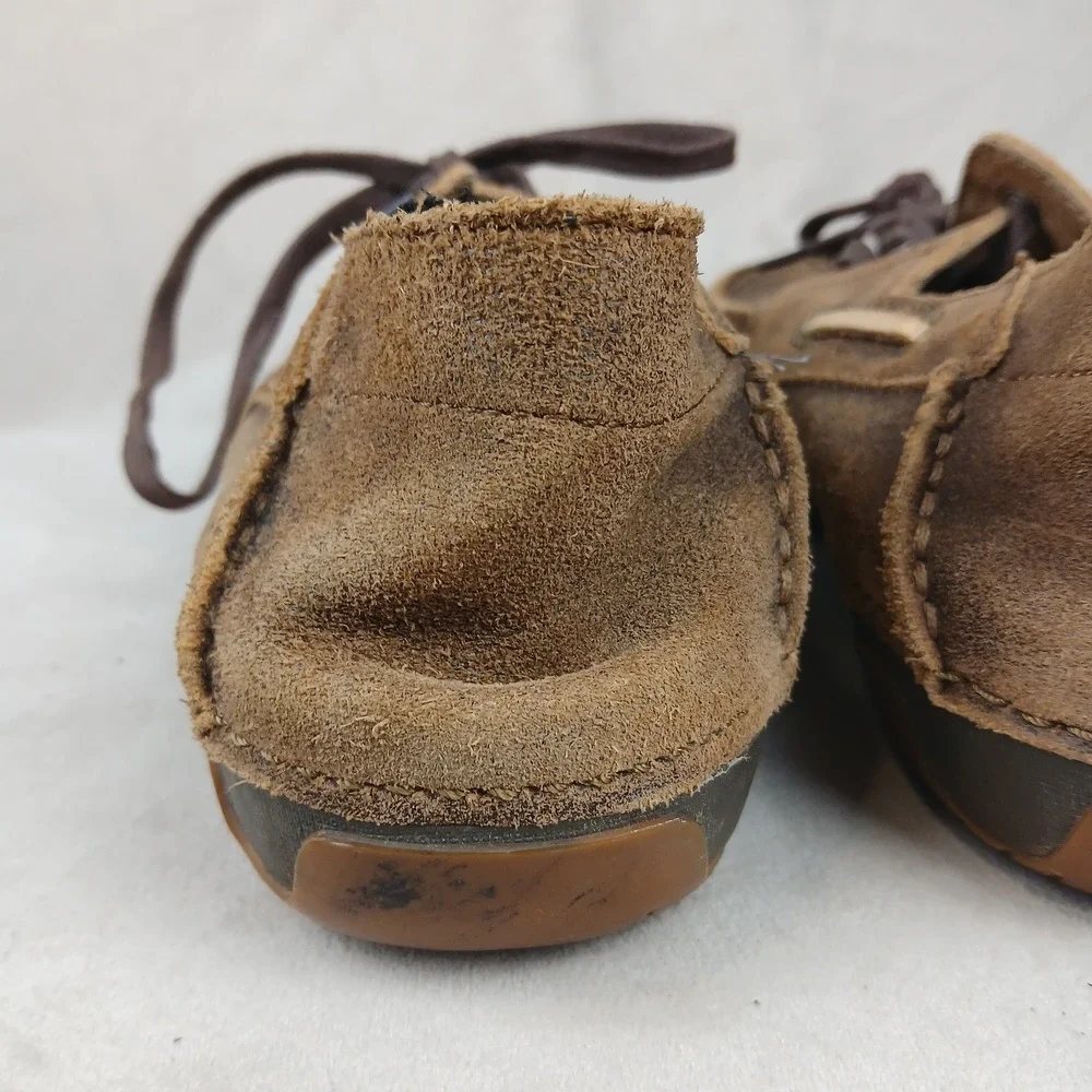 Ariat Gleeson 9.5 Mens Shoes Boat Moc Brown Casual